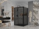 Боковая стенка Ambassador Intense 110IBB (110х200) черный,стекло тонированное,1 место
