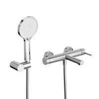 Смеситель для ванны и душа в комплекте с ручным душем, шлангом и держателем CEZARES RELAX-VD-01