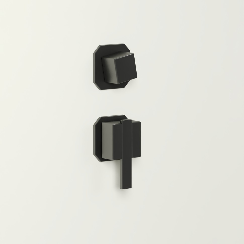 Душевая кабина Niagara Standart ST120/90/15Q/BL (120х90х215) прямоугольник,поддон 15см,распашная,проф.черный,3 места