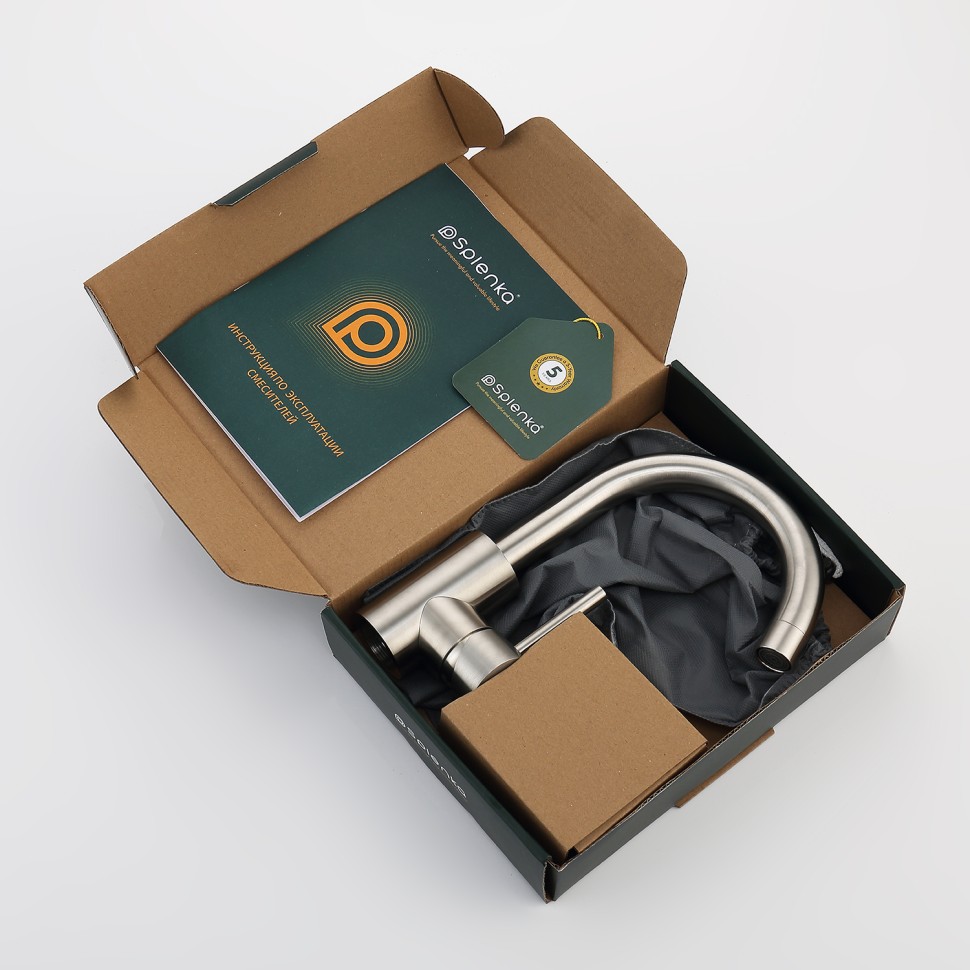 Смеситель Splenka для кухни S201.13.05 Сатин