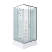 Душевая кабина Niagara Classic NG-33084-14QBKG (100х80х200) средний поддон(26см),стекло матовое,4 места