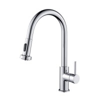 Смеситель для кухни с выдвижной лейкой Timo Saona 2316/00FL хром