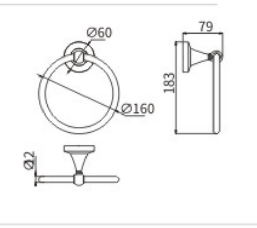 Полотенцедержатель 57506