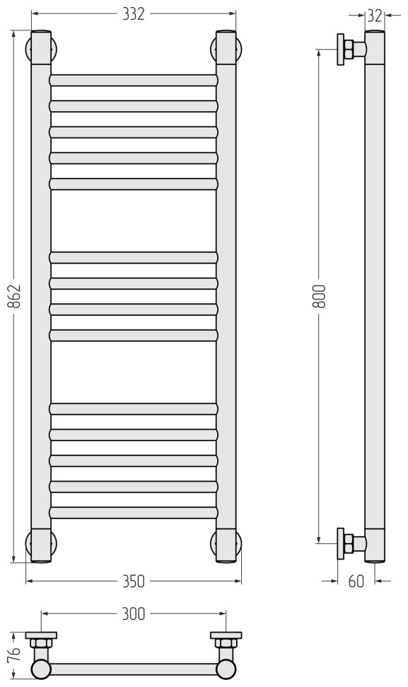Богема+ прямая 800х300