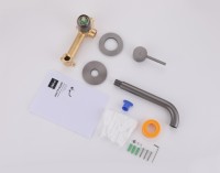 Смеситель ABBER Wasser Kreis AF8112NG для раковины скрытого монтажа, никель