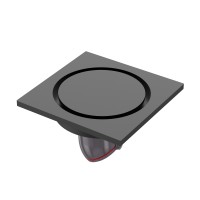 Душевой трап ABBER AD79A100B черный матовый