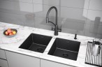 Смеситель для кухни SIEGEN, антрацит, Si213111-AN, Paulmark