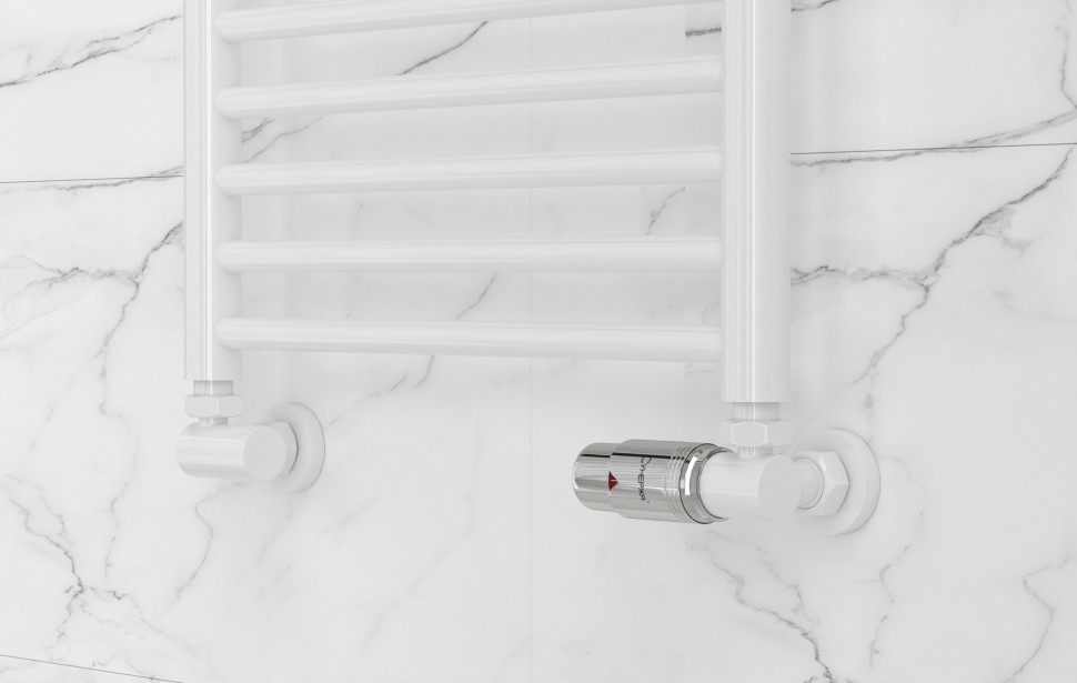 Автоматический терморегулятор 3D правый (G 1/2" НР х G 3/4" НГ)