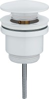 Донный клапан для раковины Raglo белый