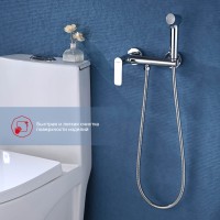 Смеситель Raglo настенный с гигиеническим душем R03.51