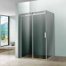Душевой уголок Como VSR-1C9012CG, 1200*900, хром, стекло тонированное