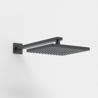 Душевой комплект BERGES NARDIS 3S, поворотный излив, черный матовый