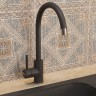 Смеситель для кухни Uperwood Quartz Premium UPD-02-04, черный