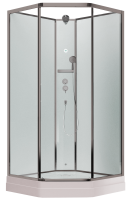 Timo Premium ILMA 701 душевая кабина с крышей, хамам и стульчиком 100*100*225