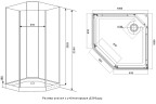 Timo Premium ILMA 701 душевая кабина с крышей, хамам и стульчиком 100*100*225