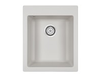 Мойка KANTE 40, IT-GRANIT, PM104249-WH, белый, 415х490 мм, Paulmark