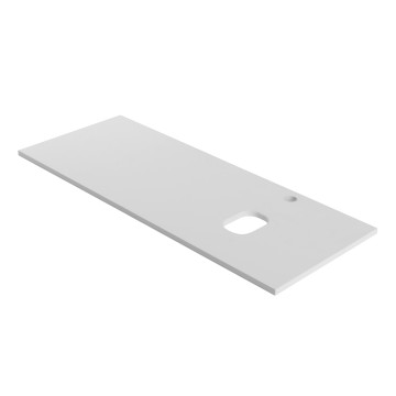 Столешница из МДФ BelBagno EK-120-AS-BO-R Bianco Opaco