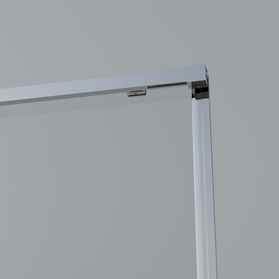 Душевая дверь Софт 2 (Soft 2) VDS-3SO2100CLG, 1000, брашированное золото, стекло прозрачное,