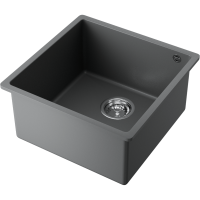 Кухонная мойка Omoikiri Bosen 44-U-PL Tetogranit/платина