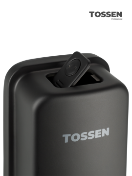 TOSSEN MN-500 MB - механический диспенсер жидкого мыла (коллекция «Матовый чёрный»)