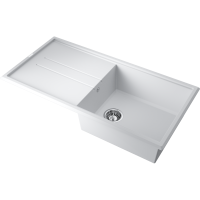 Кухонная мойка Omoikiri Tedori 100-WH Tetogranit/белый