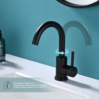 Смеситель Splenka для кухни S201.13.06 Черный