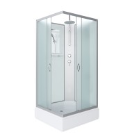 Душевая кабина Niagara Classic NG-33084-14QBKT (100х80х210) средний поддон(26см),стекло матовое,4 места