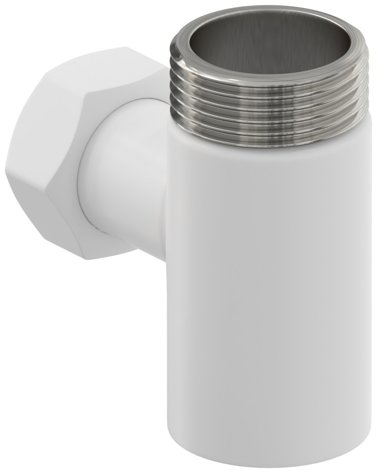 Уголок со спускным клапаном переходной (G 1" НР х G 3/4" НГ)