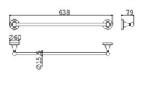 Полотенцедержатель 57508