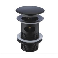 Донный клапан для раковин Ceramalux BB005MB Черный матовый