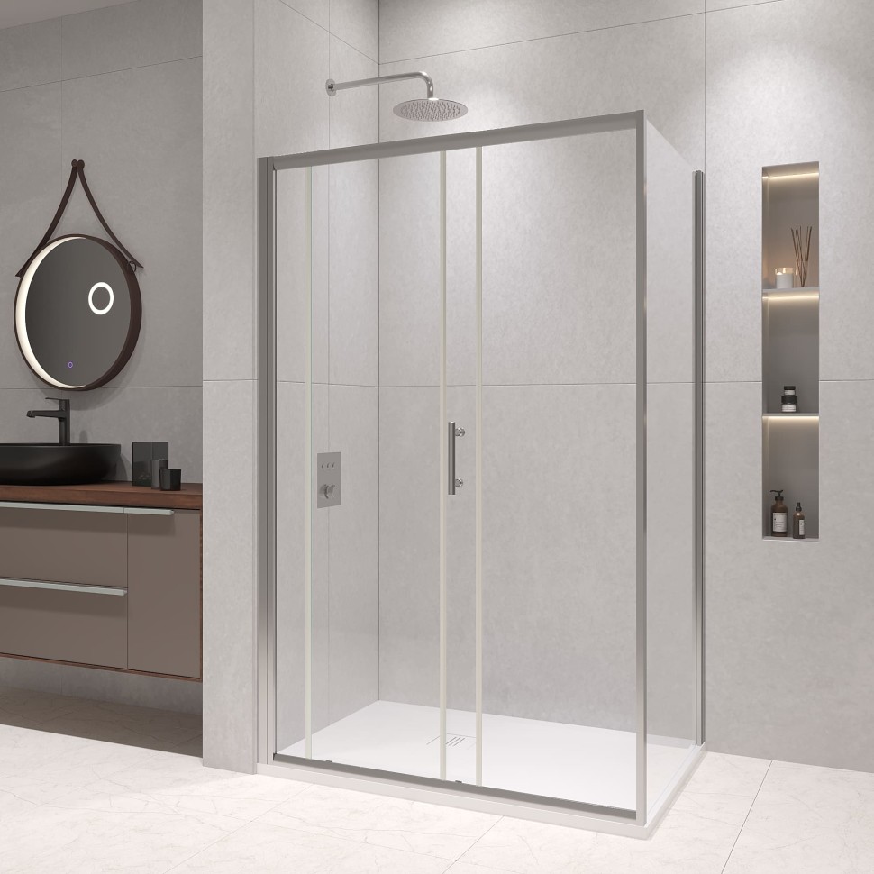 Душевой уголок RGW PA-145 (Прозрачное, 900x1000)