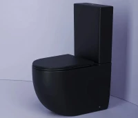 Напольная пристенная чаша унитаза METROPOL Rimless CN4001-BMB Ceramicanova