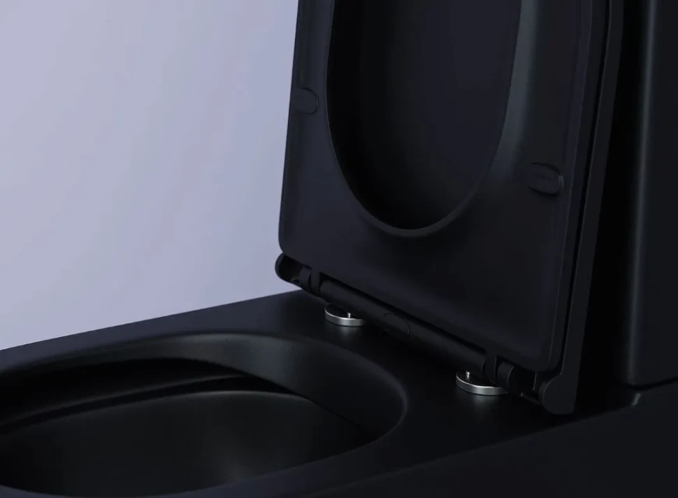 Напольная пристенная чаша унитаза METROPOL Rimless CN4001-BMB Ceramicanova