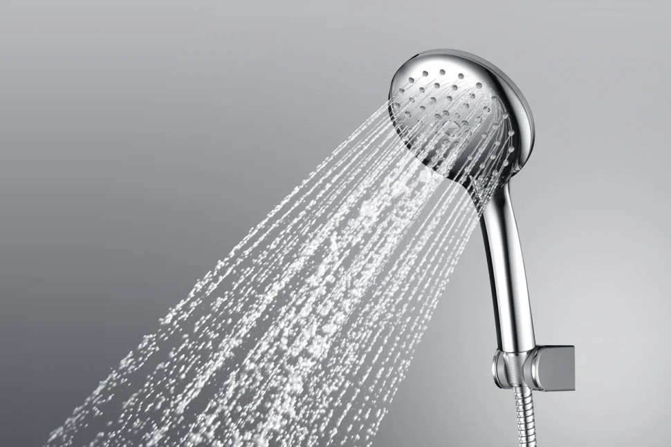 Душевая лейка SANCOS Lotus, диаметр 115 мм, 3 режима, цвет хром, арт. SC6003CH