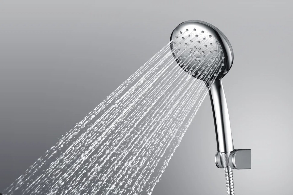 Душевая лейка SANCOS Lotus, диаметр 115 мм, 3 режима, цвет хром, арт. SC6003CH