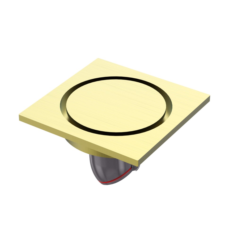 Душевой трап ABBER AD79A100G золото матовое