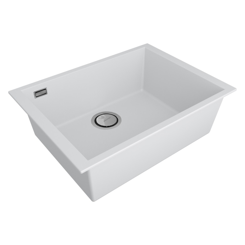 Мойка NEO CLASSIC 60, ACRYSTONE, PM966044-WH, WHITE, 600х440 мм, Paulmark