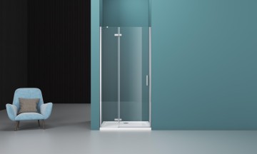 Душевая дверь BelBagno KRAFT-B-12-60/30-C-Cr-R