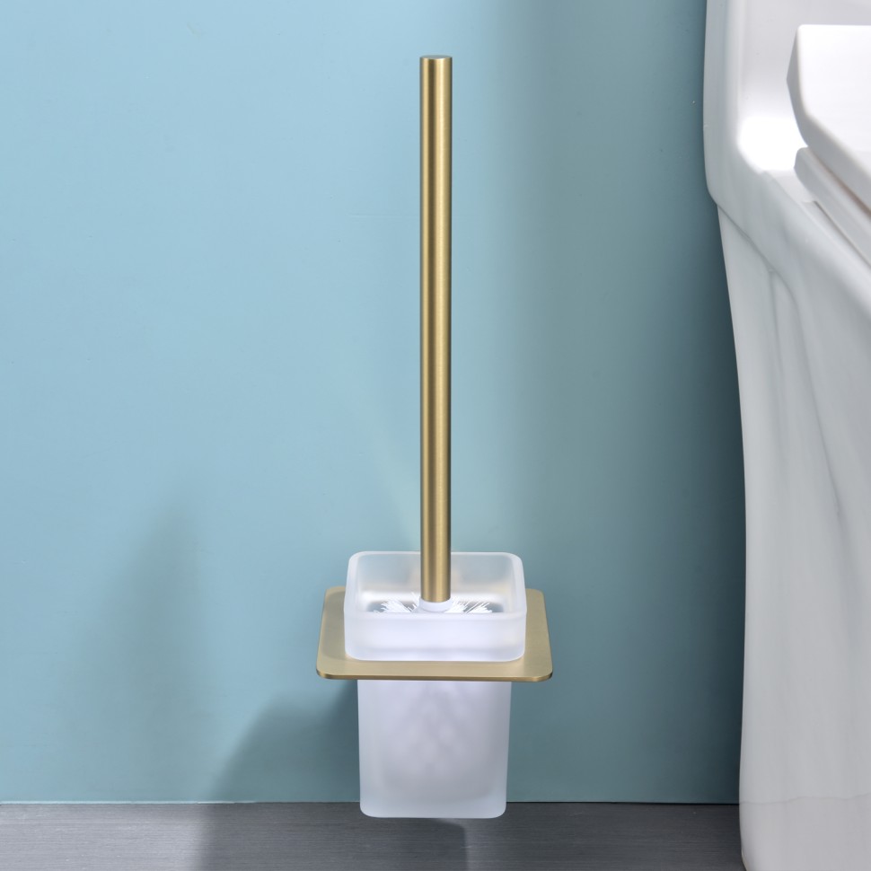 Ершик настенный Raglo сатин золото