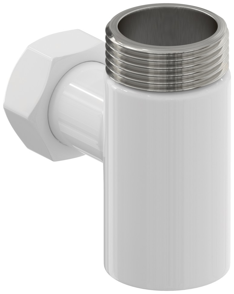 Уголок со спускным клапаном переходной (G 1" НР х G 3/4" НГ)