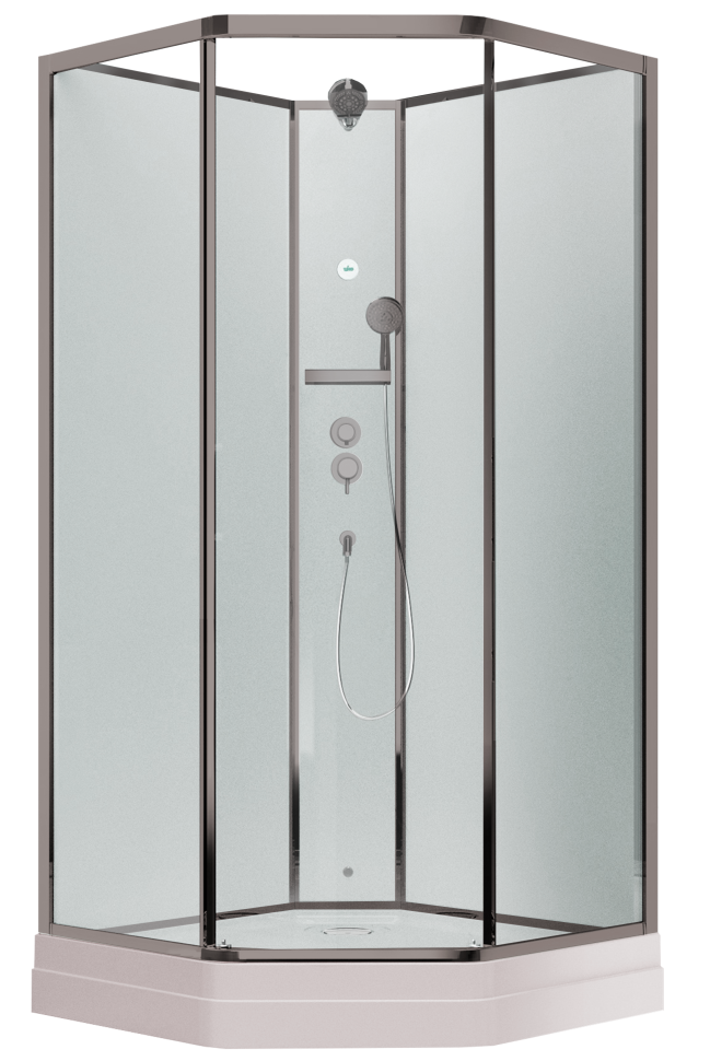 Timo Premium ILMA 709 душевая кабина с крышей, хамам и стульчиком 90*90*225