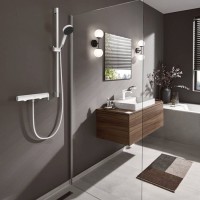 Смеситель Hansgrohe Vivenis для душа, настенный, цвет: белый матовый 75620700