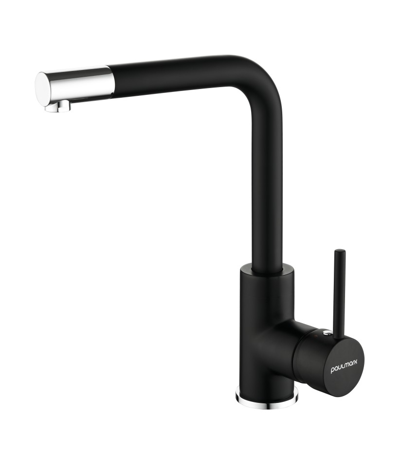Смеситель для кухни Honner , антрацит полностью, Ho212018-401TB(AN), Paulmark