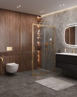 Душевой уголок CEZARES MOLVENO-AH-11-160/90-C-BORO-IV