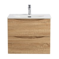 База под раковину подвесная BelBagno MARINO-CER-N-600-2C-SO-WO-P