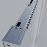 Душевой уголок Софт 2 (Soft 2) VSS-3SO2800CLG, 800*800, брашированное золото, стекло прозрачное,