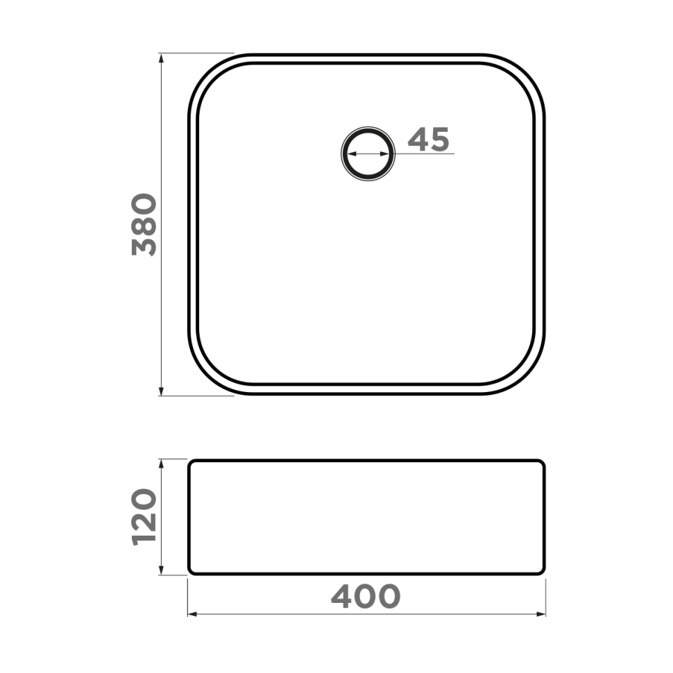 Раковина для ванной Omoikiri June-OC Natceramic/ocean