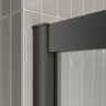 Душевая дверь BelBagno LUCE-BF-1-120-C-NERO