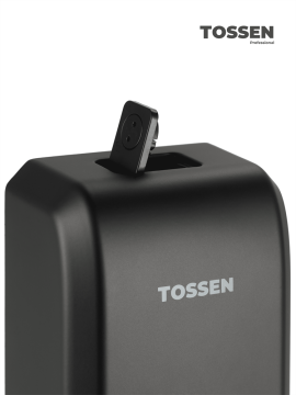 TOSSEN MN-1200 MB - механический диспенсер жидкого мыла (коллекция «Матовый чёрный»)