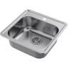 Кухонная мойка Omoikiri Notoro 48-SI Matt нерж.сталь/silver matt